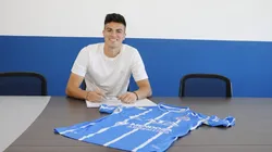 Thomas Galdames firmó con Godoy Cruz por los próximos dos años.