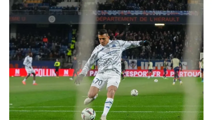 Alexis Sánchez no lo pasa bien en el Olympique de Marsella en Francia.