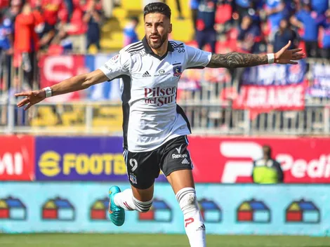 ¿Cuántos goles convirtió Juan Martín Lucero en Colo Colo?