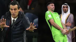 Unai Emery le pide al Dibu que se enfoque en el Aston Villa