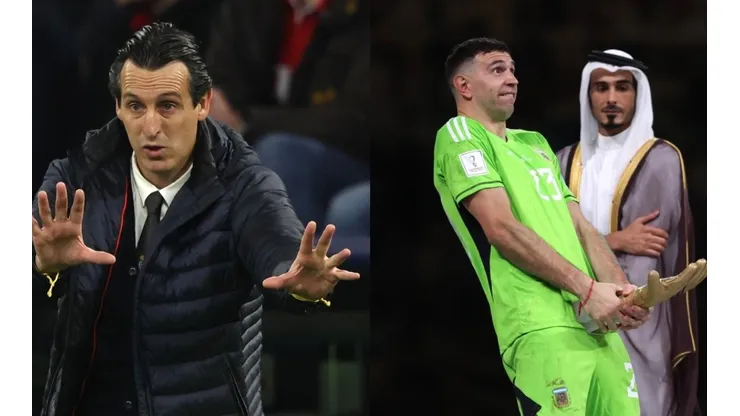 Unai Emery le pide al Dibu que se enfoque en el Aston Villa