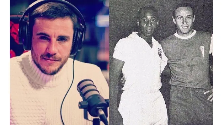 El periodista recordó a su padre luego del fallecimiento de Pelé