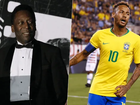 La emoción de Neymar en su despedida a Pelé tras el fallecimiento de O'Rei