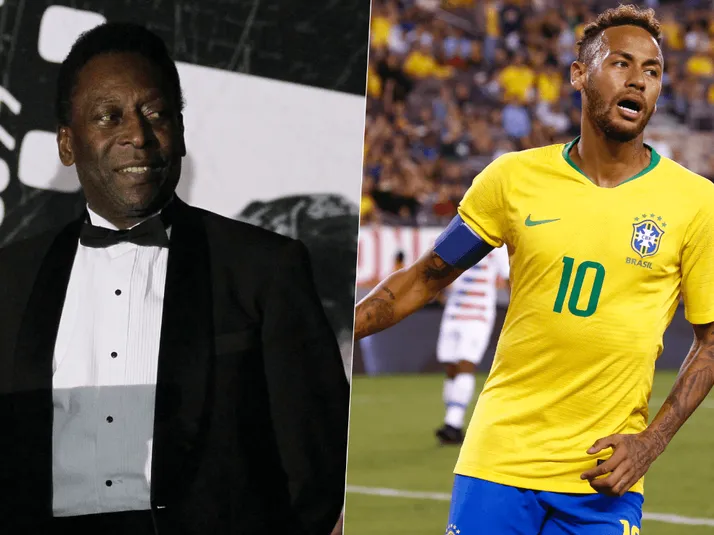 La emoción de Neymar en su despedida a Pelé tras el fallecimiento de O'Rei