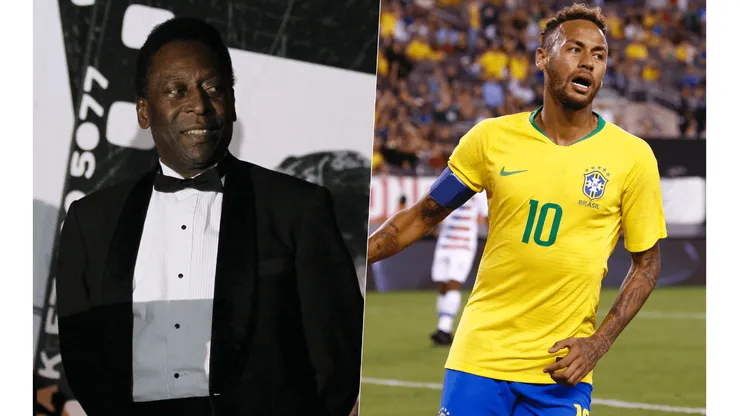 Neymar Jr. lamentó la partida de Pelé.