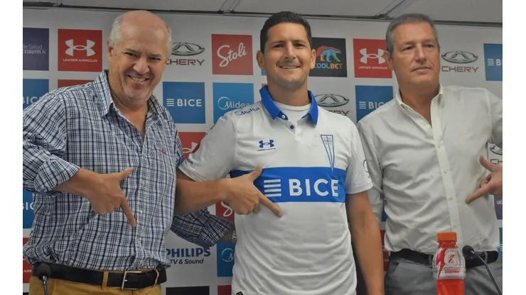 Guillermo Burdisso es uno de los defensas que llegó a la UC para el 2023