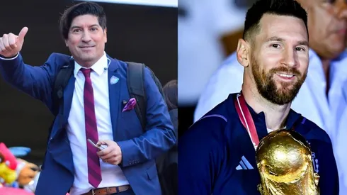 Zamorano solo tuvo palabras de elogios para Messi.