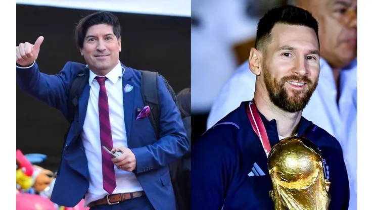 Zamorano solo tuvo palabras de elogios para Messi.