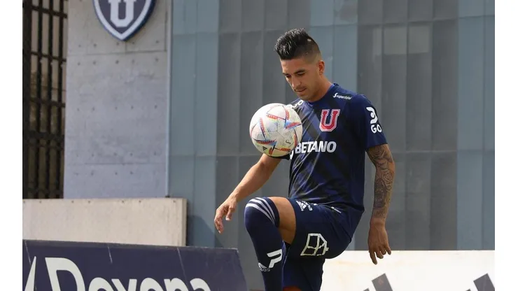 Leandro Fernández llegó a la U desde Independiente de Avellaneda.
