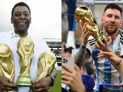 ¿Quién es mejor? El récord de Pelé que Messi no alcanzará