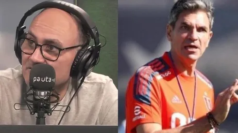 Tapia se las canta clarita a la U y a Pellegrino.