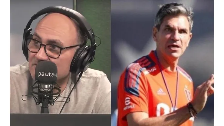 Tapia se las canta clarita a la U y a Pellegrino.