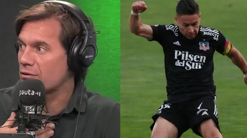 El comentarista se refirió a la salida del lateral derecho