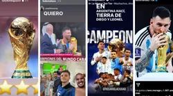 Cracks argentinos de Universidad de Chile celebran con todo el título mundial de la albiceleste