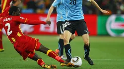 Álvaro Fernández fue clave con Uruguay y también tuvo su paso por la U.