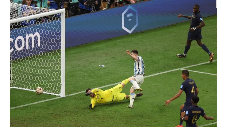 El tercer gol argentino despertó la polémica en Francia.