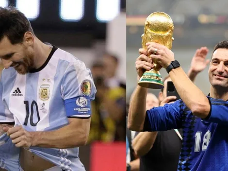 El día que Chile retiró a Messi y Scaloni le mandó un potente mensaje