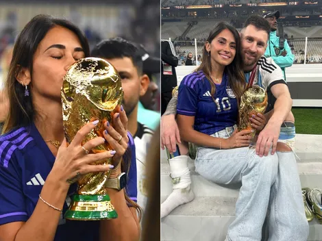 Anto Roccuzzo alza la Copa del Mundo con Argentina y dedica lindas palabras a Messi