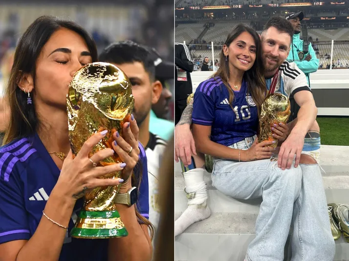 Anto Roccuzzo alza la Copa del Mundo con Argentina y dedica lindas palabras a Messi