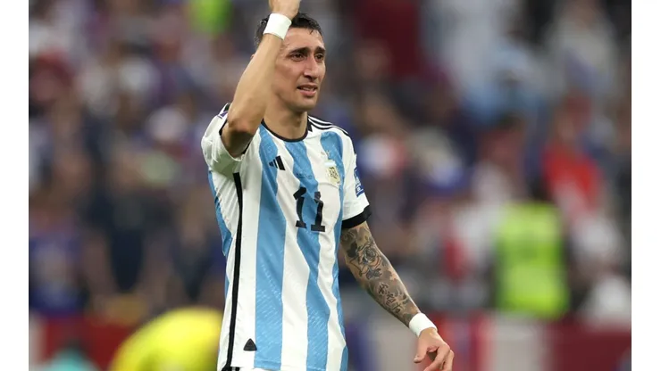 Ángel Di María anotó con Argentina y la Albiceleste se quedó con la copa disputada.