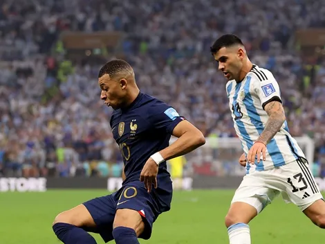 Cuti Romero y su palo para Kylian Mbappe tras el título de Argentina