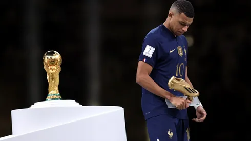 Mbappé solo tuvo que conformarse con el Botín de Oro en Qatar 2022.