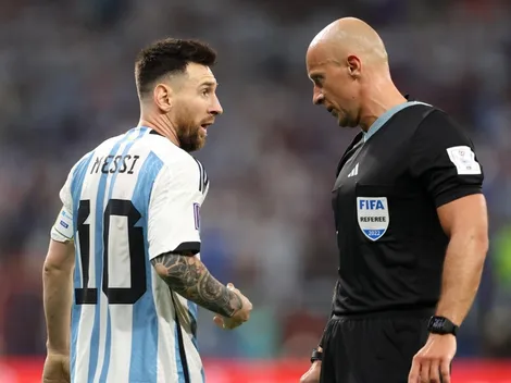 ¿Quién es el árbitro de la final entre Argentina y Francia?