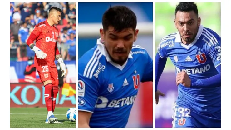 Los grandes candidatos para asumir la capitanía de Universidad de Chile de cara a la temporada 2023