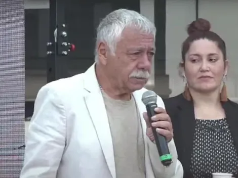 Caszely recibe su estatua en el Monumental recordando a su esposa