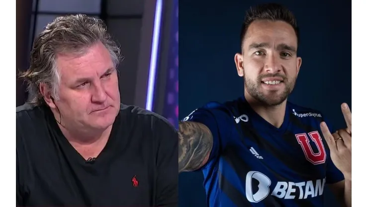 El comentarista alzó su opinión tras el fichaje del ex Colo Colo en la U