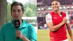 El periodista dio cuenta de la situación que está viviendo el delantero
