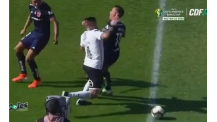 El día que Sebastián Ubilla le mando un Señor Miyagi con todo a Matías Zaldivia en un Superclásico