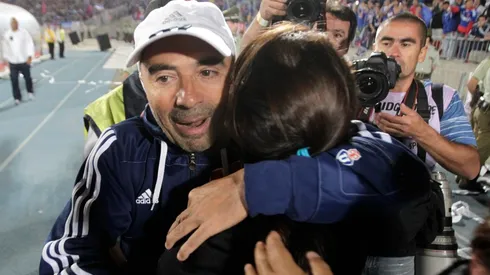 Jorge Sampaoli el día que ganó la Copa Sudamericana