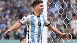 Julián Álvarez fue la gran figura de Argentina