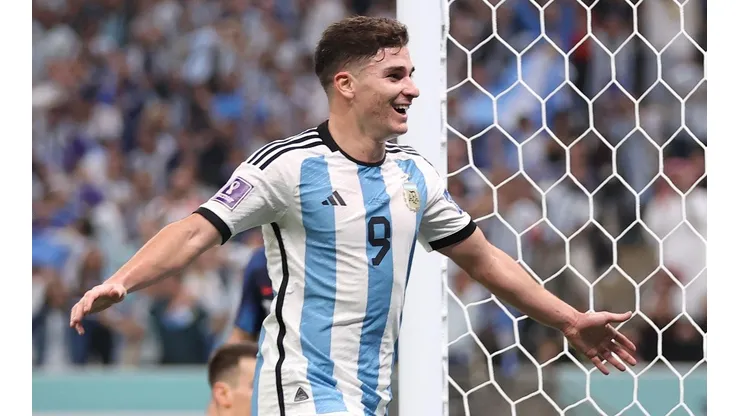 Julián Álvarez fue la gran figura de Argentina