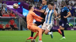 Julián Álvarez marcó un doblete frente a Croacia