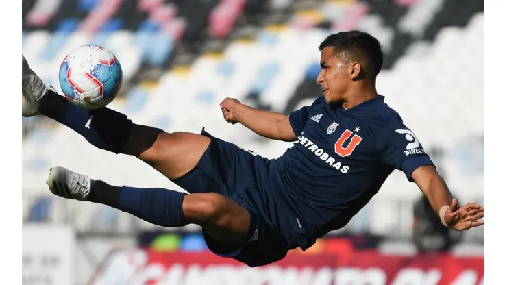 Nico Guerra debutó en el año 2017 en Universidad de Chile.
