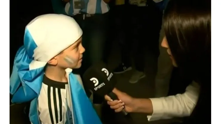 Niño de Jordania se desvive por Lionel Messi en la previa de la semifinal entre Argentina y Croacia