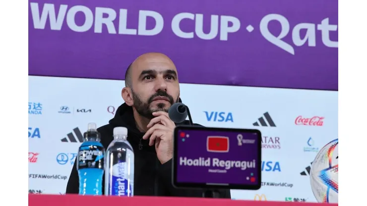 Walid Regragui adelanta el duelo frente a Francia