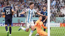 Julián Álvarez le da el pase a la final a Argentina