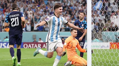 Julián Álvarez le da el pase a la final a Argentina