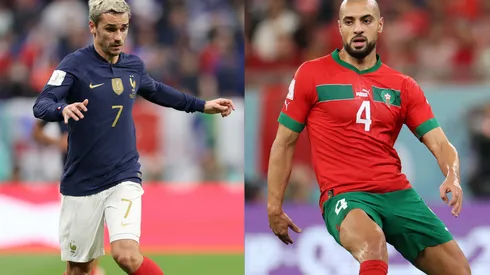 Francia y Marruecos chocan en una de las semifinales del Mundial.