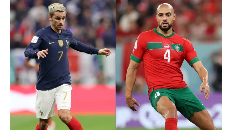 Francia y Marruecos chocan en una de las semifinales del Mundial.