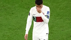 Cristiano ingresó en el segundo tiempo durante el partido contra Marruecos