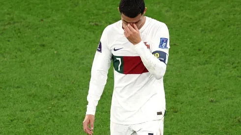 Cristiano ingresó en el segundo tiempo durante el partido contra Marruecos