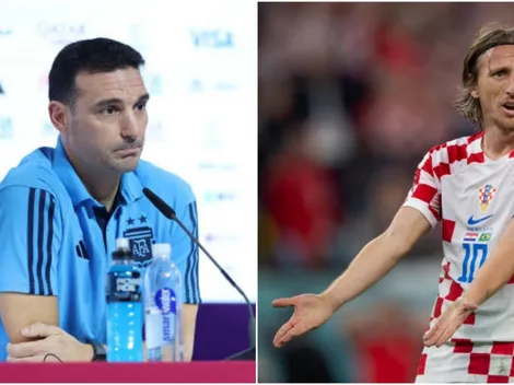 La Scaloneta rinde honores a Modric en la previa del duelo ante Croacia