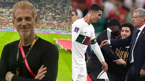 El periodista se fue con todo por la suplencia del CR7