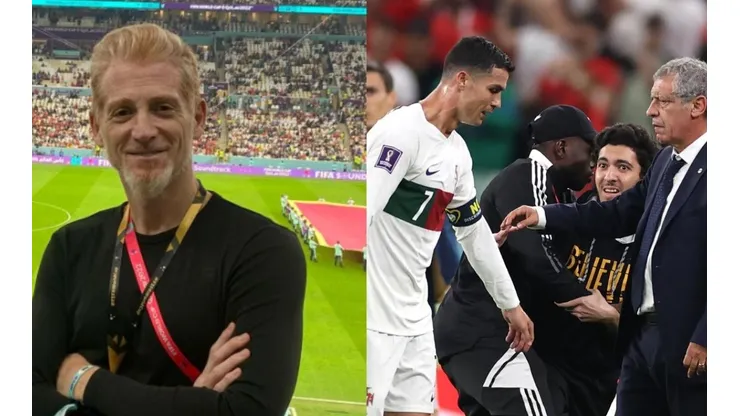 El periodista se fue con todo por la suplencia del CR7