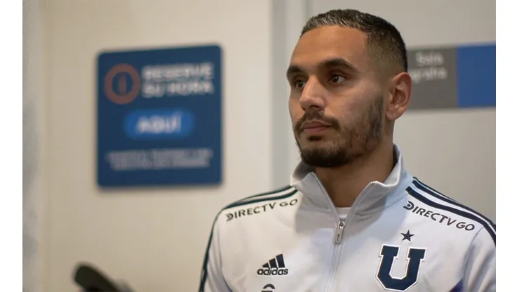Federico Mateos se calzó la camiseta de la U y espera convencer a Mauricio Pellegrino.