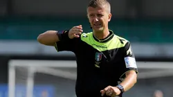 Daniel Orsato arbitra en la Serie A de Italia
